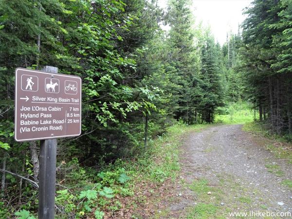 Silver king Basin Trail - Babine Mountains Park